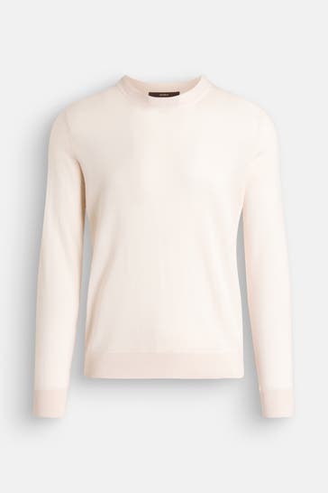 WINDSOR. Wollmix-Pullover 'Nando' ecru
