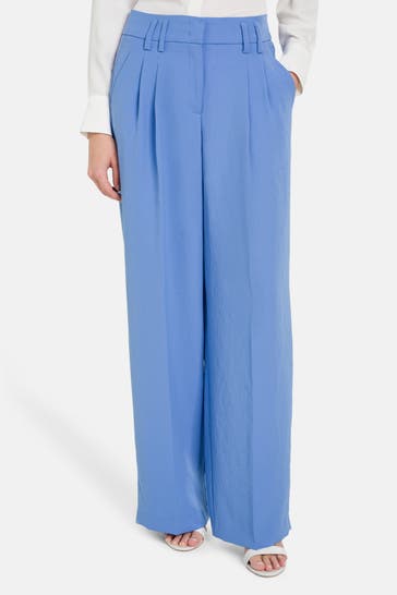 RAFFAELLO ROSSI Stoffhose 'Mayla' blau