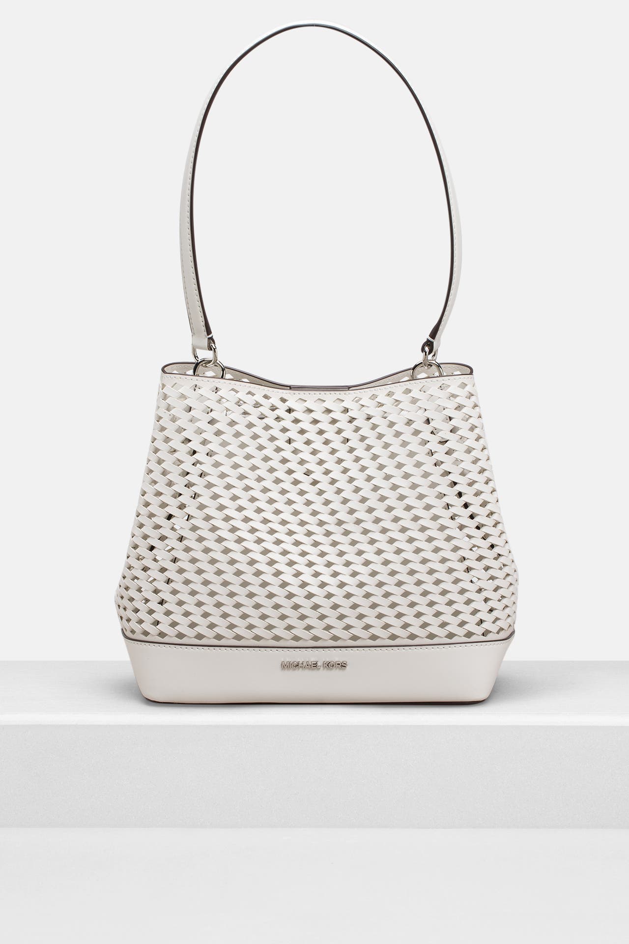 MICHAEL MICHAEL KORS Schultertasche 'Pratt' weiß, Bild 1