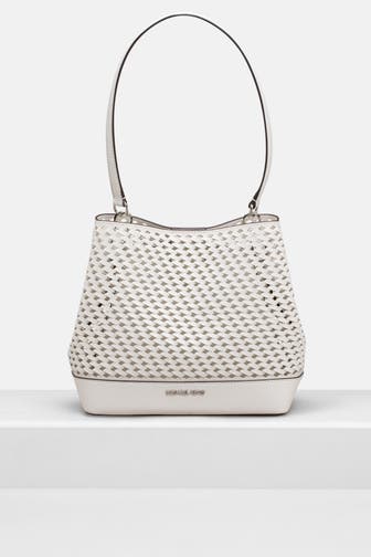 MICHAEL MICHAEL KORS Schultertasche 'Pratt' weiß