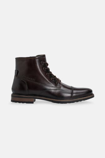 BUGATTI Schnürstiefel 'Marcello' dunkelbraun