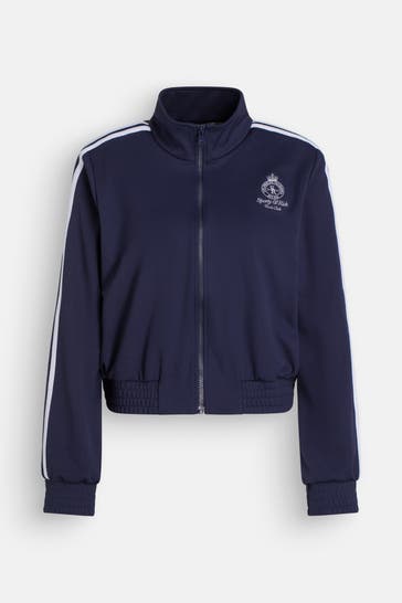 SPORTY & RICH Trainingsjacke dunkelblau