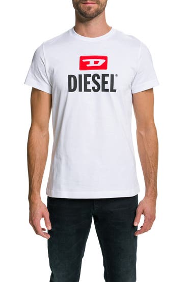 DIESEL - T-Shirt weiß