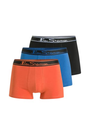 BEN SHERMAN 3er-Pack Boxer Trunks