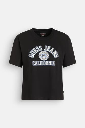 GUESS T-Shirt schwarz