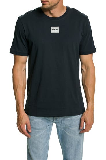 HUGO - T-Shirt 'Diragolino' dunkelblau