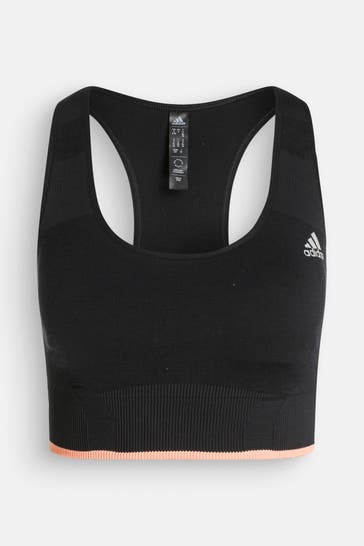 ADIDAS Sport-Bustier schwarz
