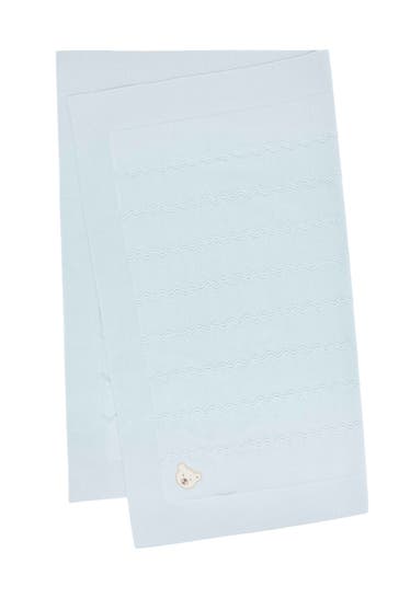 STEIFF Strickdecke hellblau
