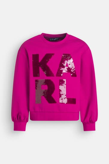 KARL LAGERFELD Sweatshirt pink