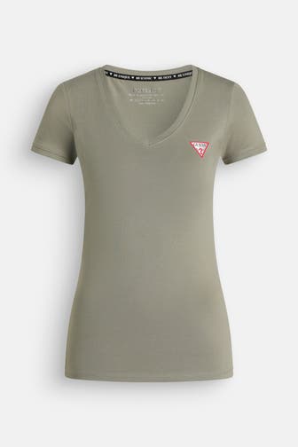 GUESS T-Shirt graugrün