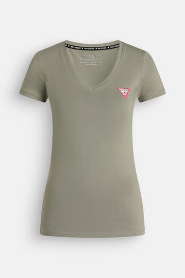 GUESS - T-Shirt graugrün