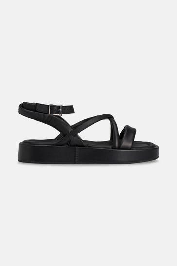 CLARKS Sandalen 'Alda Cross' schwarz