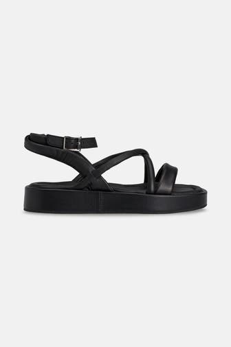 CLARKS Sandalen 'Alda Cross' schwarz