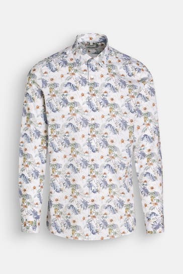 OLYMP Level Five Casual-Hemd gemustert Slim Fit