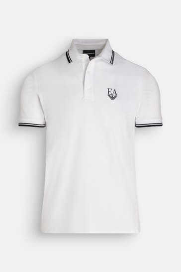 EMPORIO ARMANI Polo-Shirt weiß