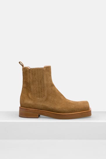 AGL Chelsea-Boots 'Fergus' khaki
