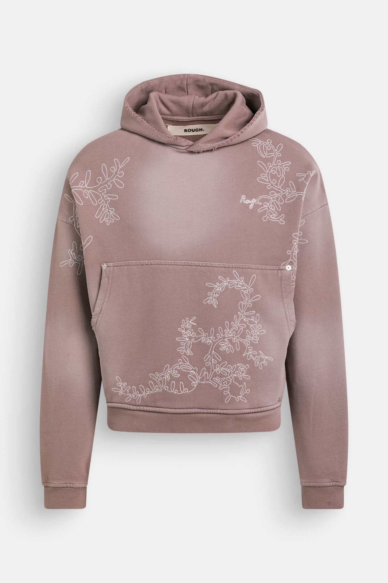 ROUGH. Hoodie taupe, Bild 1