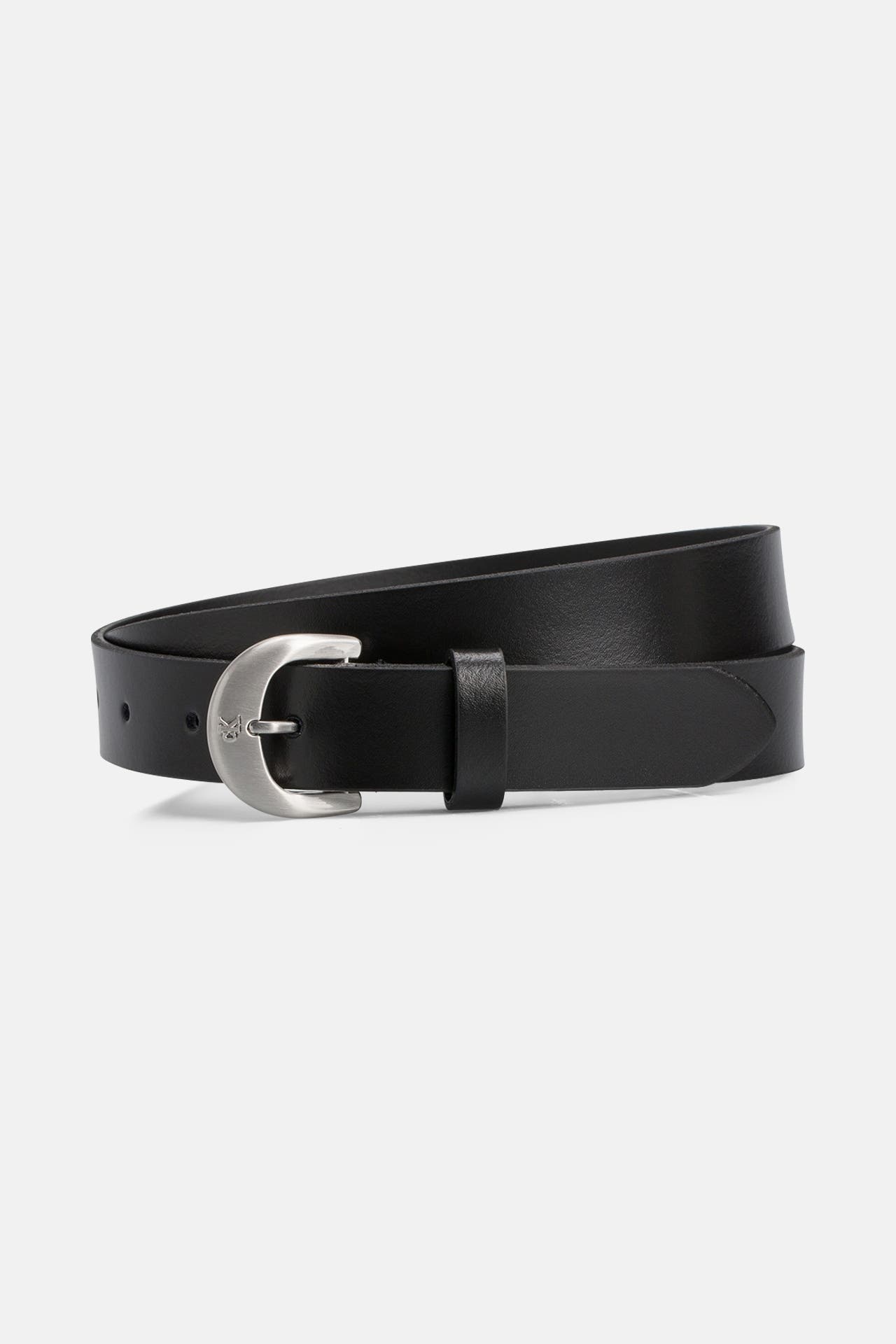 CALVIN KLEIN Ledergürtel schwarz, Bild 1