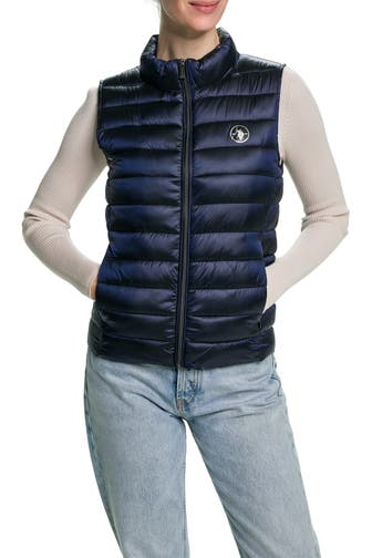 U.S. POLO ASSN. Weste 'Ila' dunkelblau