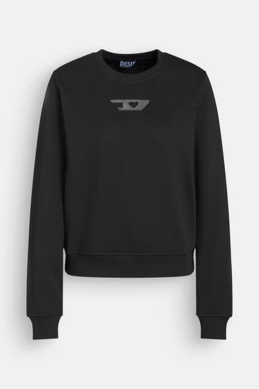 DIESEL Sweatshirt schwarz