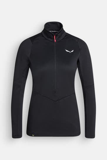 SALEWA Fleece-Troyer schwarz