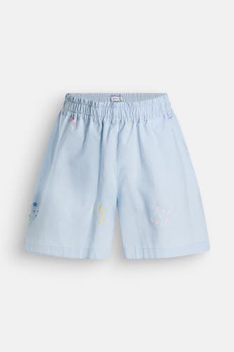 NAME IT Shorts 'Falower' hellblau