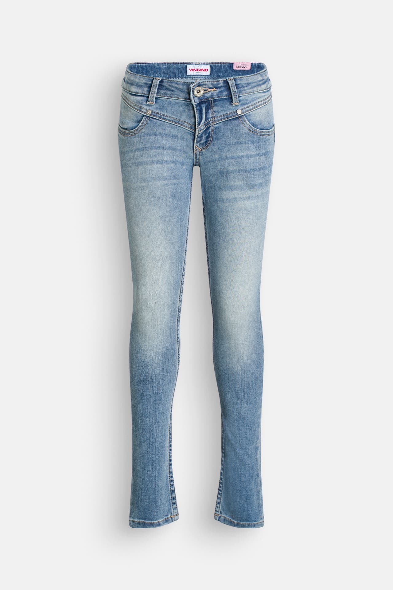 Vingino AMIA BASIC - Jeans Skinny Fit - dark used/mörkblå denim Vingino AMIA BASIC - Jeans Skinny Fit - dark used/mörkblå denim