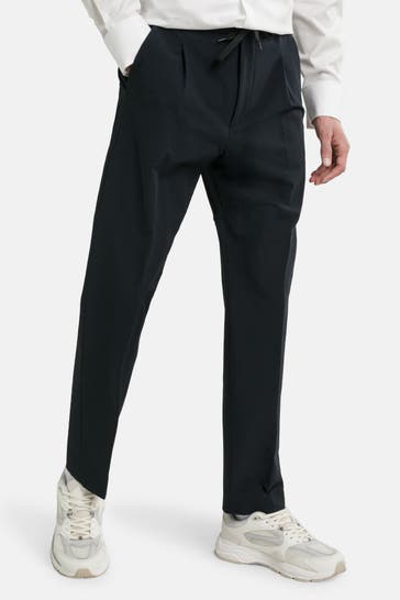 HUGO Stoffhose 'Teagan' navy