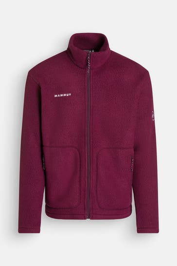 MAMMUT Fleecejacke weinrot