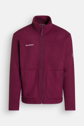 MAMMUT Fleecejacke weinrot