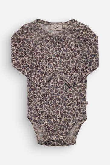WHEAT Body floral gemustert