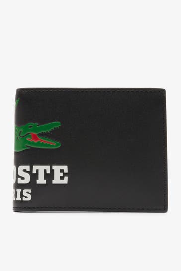 LACOSTE Geldbörse schwarz