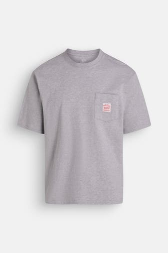 LEVI'S® T-Shirt 'Workwear' grau