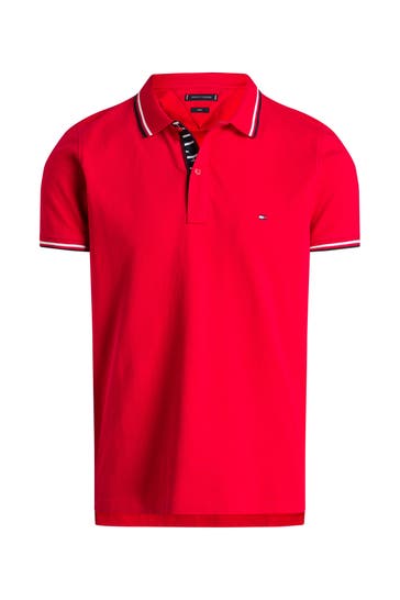 TOMMY HILFIGER Polo-Shirt rot
