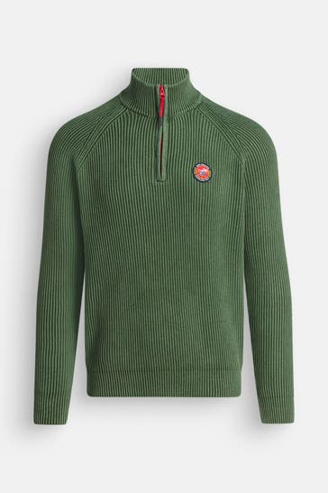 NEW ZEALAND AUCKLAND Strick-Troyer 'Oroa' grün