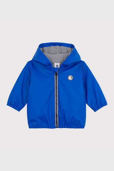 PETIT BATEAU Regenjacke blau