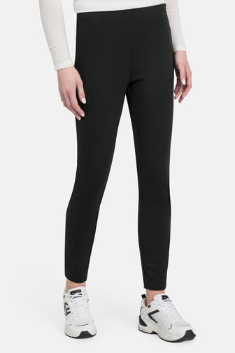 CALVIN KLEIN Stoffhose schwarz skinny