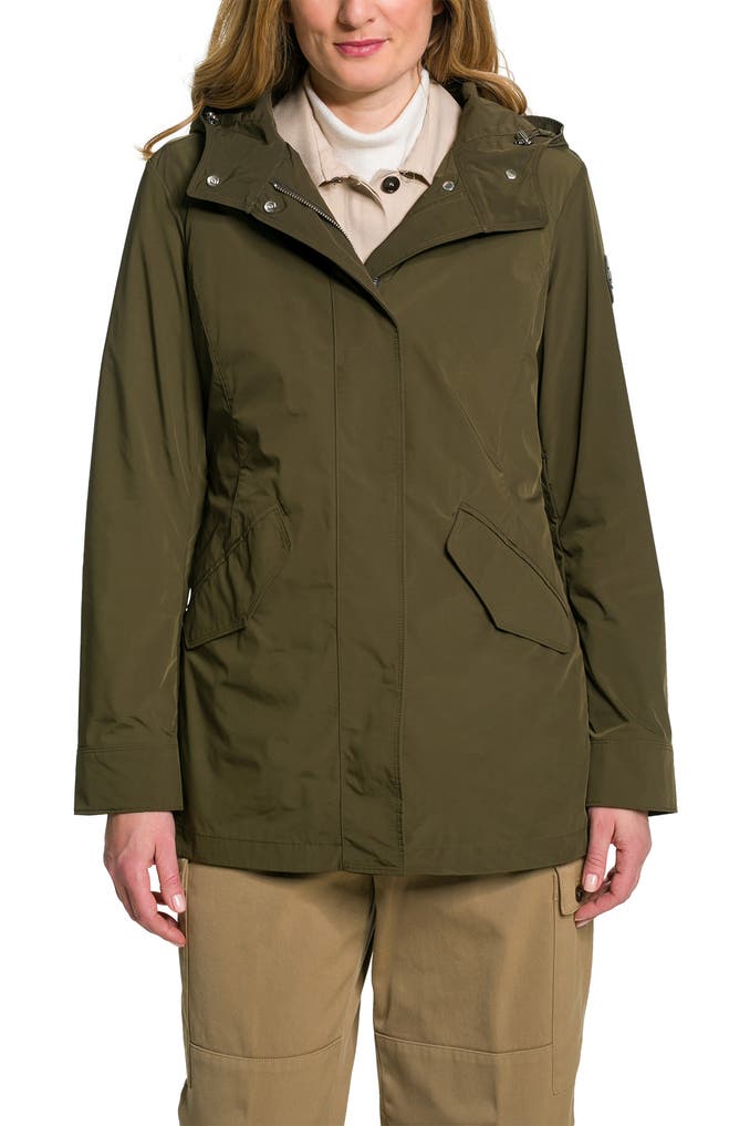 Woolrich Jacket with Removable Fur Khaki - Women's main image 1