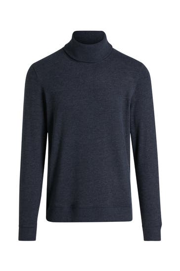 DENHAM Rollkragenpullover navy
