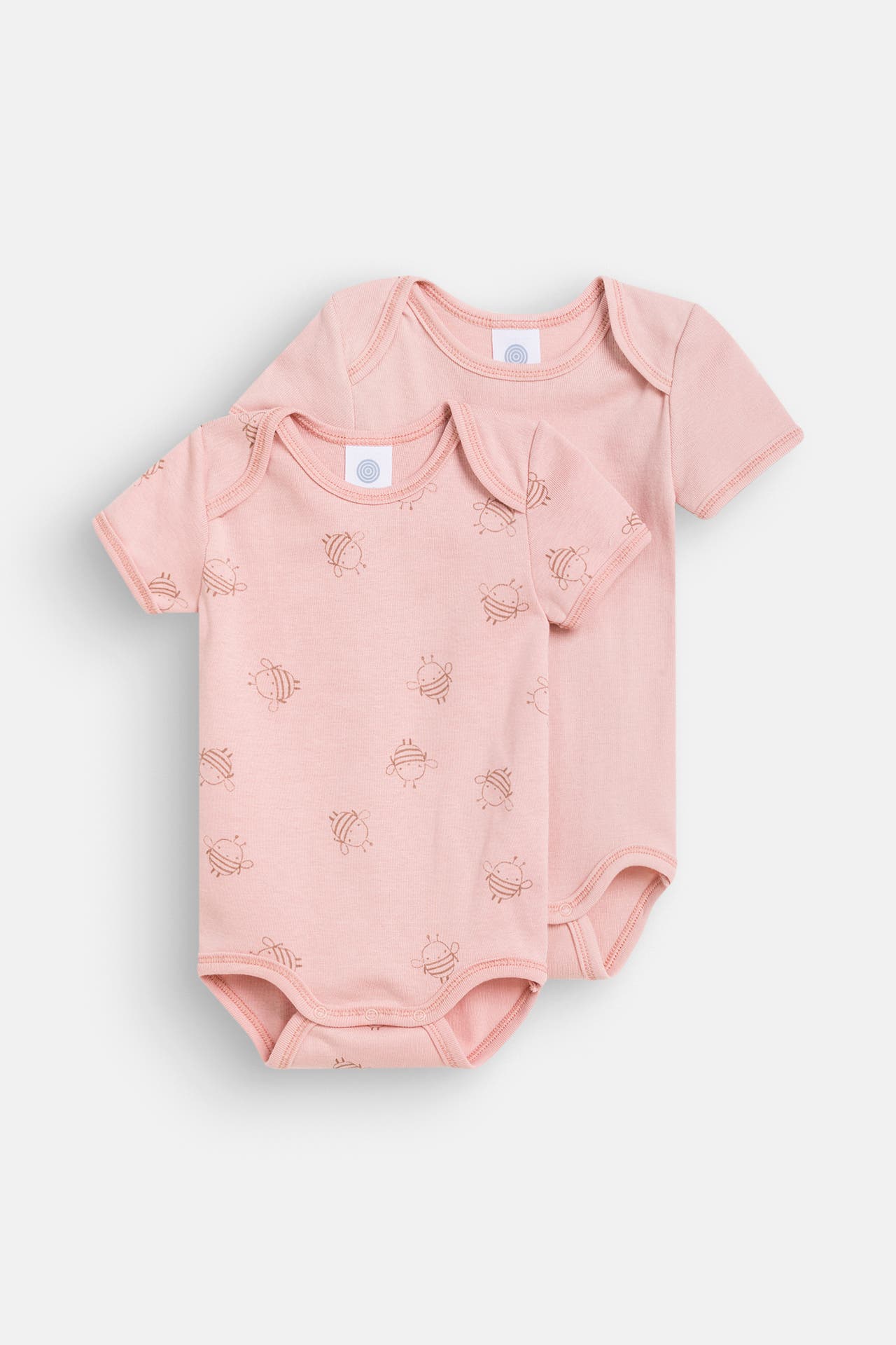 SANETTA 2er-Pack Bodies rosa, Bild 1