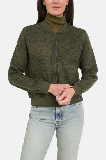 COLMAR Sweatjacke waldgrün