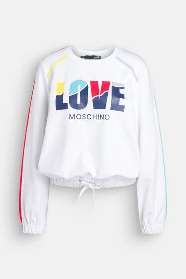 LOVE MOSCHINO - Sweatshirt weiß