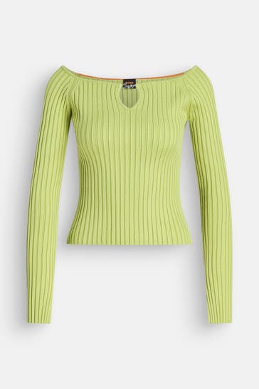 BOSS Strickpullover 'Fayez' grün