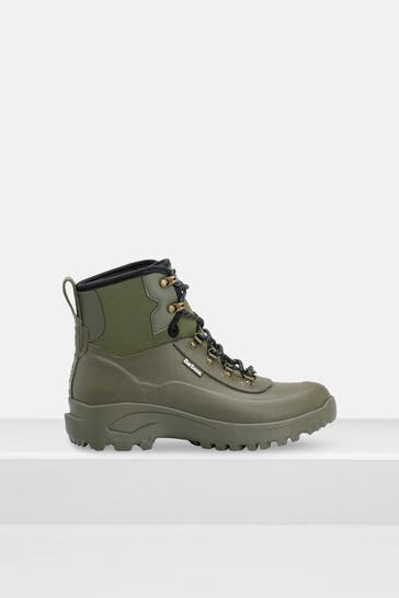 BARBOUR Schnür-Boots 'Marlow' oliv