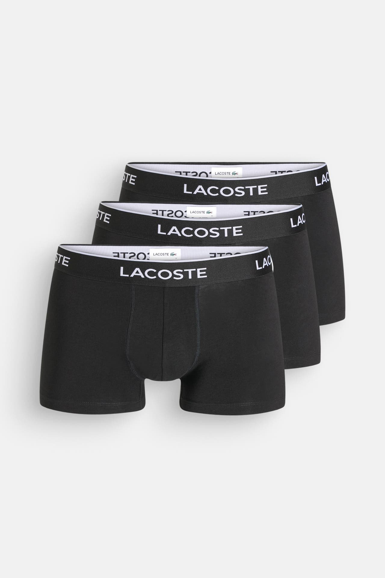 LACOSTE 3er-Pack Boxer Trunks schwarz, Bild 1