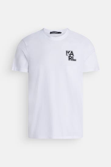 KARL LAGERFELD T-Shirt weiß