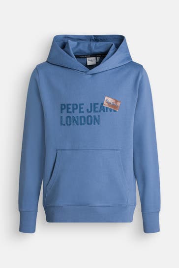PEPE JEANS Hoodie 'Beck' taubenblau