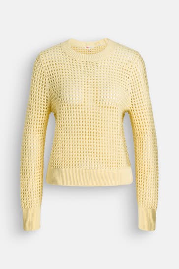 LEVI'S® Strickpullover hellgelb