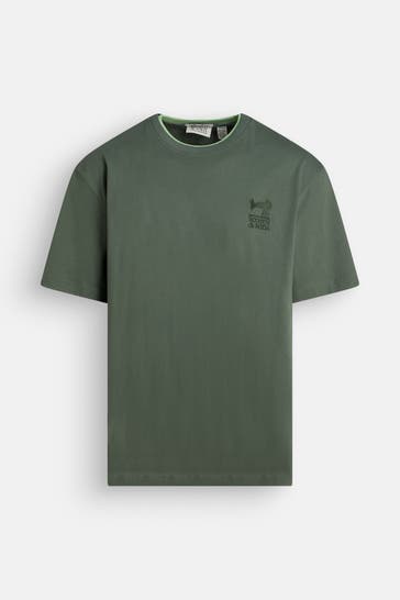 SCOTCH & SODA T-Shirt oliv