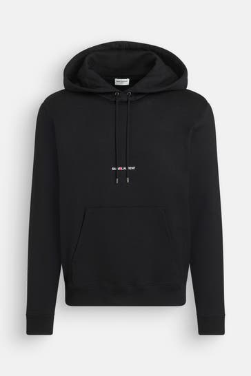 SAINT LAURENT Hoodie schwarz